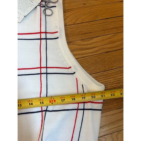 Vintage La Mode du Golf Sweater Vest NWT - Picture 6 of 8